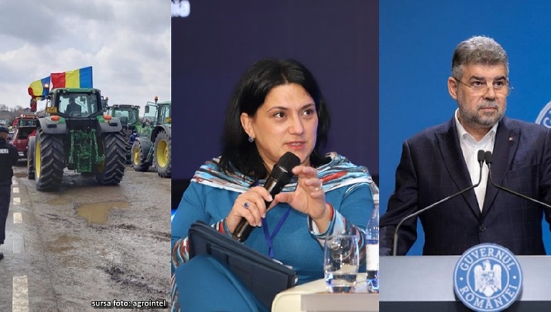 AD, sesizare în Parlamentul European împotriva premierului Ciolacu! Adela Mîrza, mesaj de la Bruxelles cu privire la protestul transportatorilor și fermierilor: "E dreptul lor constituțional să protesteze și trebuie lăsați să intre în București!"