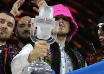 VIDEO. Gest fabulos! Kalush Orchestra și-a vândut trofeul obținut la Eurovision pentru a cumpăra trei drone PD-2