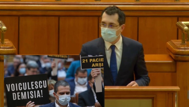 VIDEO. Mafia PSD contra lui Vlad Voiculescu. Autorii dezastrului din Sănătate revin în Parlament pentru votul final la moțiunea simplă