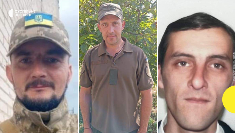 Slavă eroilor! Nord-bucovinenii și-au luat rămas bun de la alți trei eroi care au căzut la datorie în luptele cu ocupanții ruși. Printre aceștia se numără și un etnic român