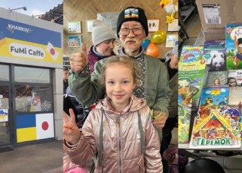 INTERVIU EXCLUSIV Japonezul stabilit în Harkiv, care le oferă mâncare gratuită ucrainenilor aflați la ananghie, pregătește încă un proiect umanitar remarcabil: o bibliotecă pentru copii. "Educația, aducerea de noi cunoștințe și a adevărului în mințile blânde ale copiilor reprezintă viitorul și speranța Ucrainei. E nevoie de minți libere". Cum puteți sprijini inițiativele