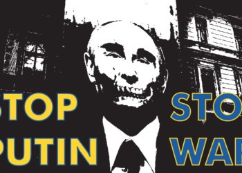 Protest la Ambasada Rusiei din România față de masacrele comise de armata lui Putin în Ucraina