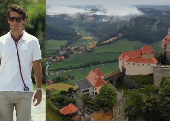 VIDEO. Castelul cu 108 camere al prințului-doctor Emanuel von und zu Liechtenstein, care uită de stresul administrării unui asemenea domeniu fabulos omorând urși prin România
