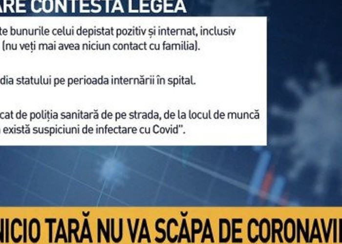 Un nou fake news mizerabil la Antena 3. NU există internare obligatorie în Suedia – Raed Arafat MINTE cum respiră