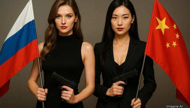 Râvnind după înalta tehnologie din SUA, Rusia și China trimit spioane în misiuni speciale pentru a-i seduce pe experții în domeniu. În unele cazuri, acestea se și căsătoresc cu țintele lor