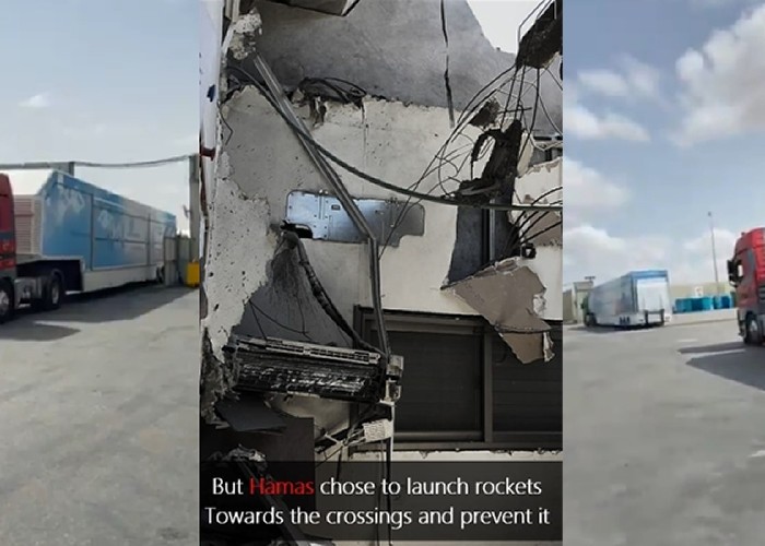 VIDEO Israelul contribuie la campania umanitară din Gaza. Teroriștii Hamas atacaseră zilele trecute camioanele care transportau hrană și echipamente medicale