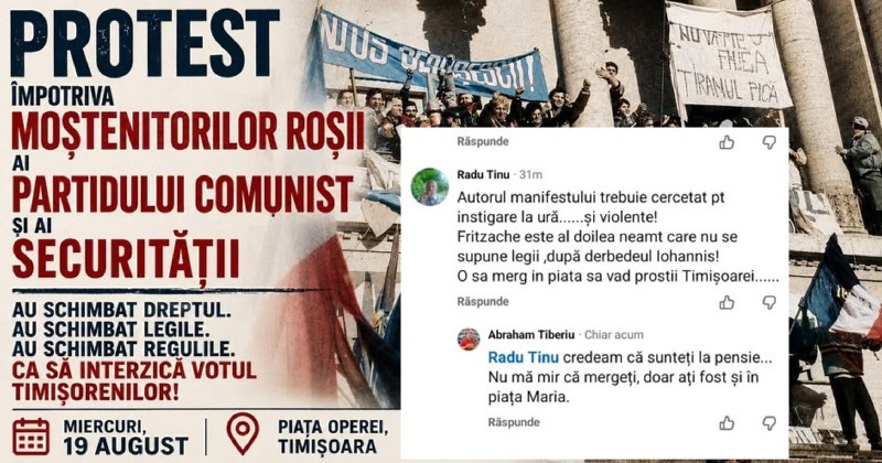 anuntul la care a reacționat Radu Tinu1
