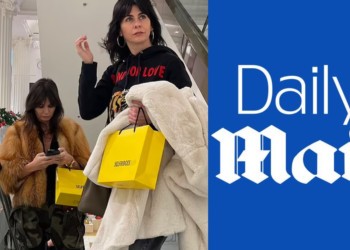 Incredibil! „Fătălăii” de la Daily Mail nu au auzit de Dana Budeanu, de „creațiile” ei vestimentare sau de celebrele sale teorii medicale. Îi fac „public shaming” cu o fotografie în care este surprinsă fără mască într-un celebru magazin londonez