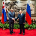 Premierul slovac Robert Fico s-a întâlnit cu Putin în China, căruia i s-a plâns cu privire la atacurile prin care forțele ucrainene vor să derusifice energetic Slovacia