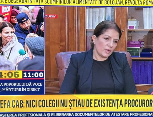 Liana Arsenie s-a apucat serios de „reperat” onoarea justiției române.  Președinta Curții de Apel face turul televiziunilor infractorilor și le acordă declarații în exclusivitate despre o pretinsă presiune a DNA de acum opt ani
