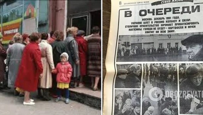 În anii de foame ai ,,Perestroikăi”, Ucraina trimitea Rusiei ajutoare alimentare. Astăzi Rusia mușcă mâna celor care au hrănit-o