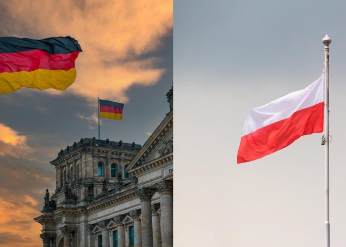 Guvernul de la Berlin respinge, din nou, cererile venite dinspre Polonia privind plata de către Germania a reparațiilor de război și afirmă că acestea "creează diviziuni care nu-l ajută decât pe Putin" / Partidul apropiat de președintele Poloniei reacționează vehement