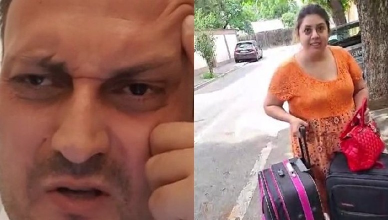 VIDEO. Balamuc la poarta vilei de lux a lui Alexandru Cumpănașu. O femeie cu genți și valize susține că este sora luptătorului anti-clanuri și cere să i se deschidă poarta să se cazeze în casa „fratelui” 
