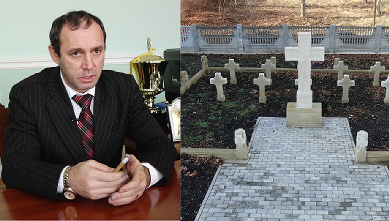 Abjecție: Președintele socialist al raionului Fălești, beneficiar de cetățenie ROMÂNĂ, îi numește ”agresori” pe martirii și eroii români din Al Doilea Război Mondial. Se opune conservării și amenajării cimitirului în care sunt îngropați