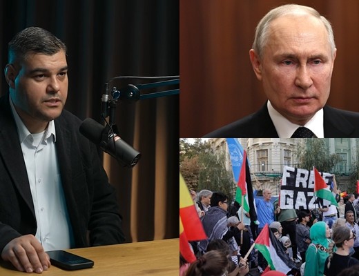 EXCLUSIV Europenii, cu Putin în coastă, dar cu privirea către Gaza - Mihai Isac vorbește despre modul în care a fost deturnată atenția publică de pe războiul din Ucraina, inclusiv în România / "În același timp am văzut o scădere dramatică a acțiunilor publice pentru susținerea Ucrainei"