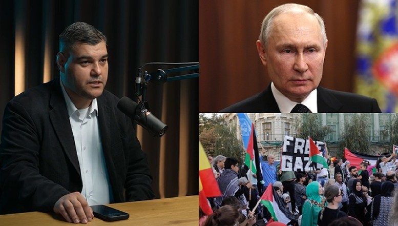 EXCLUSIV Europenii, cu Putin în coastă, dar cu privirea către Gaza - Mihai Isac vorbește despre modul în care a fost deturnată atenția publică de pe războiul din Ucraina, inclusiv în România / "În același timp am văzut o scădere dramatică a acțiunilor publice pentru susținerea Ucrainei"