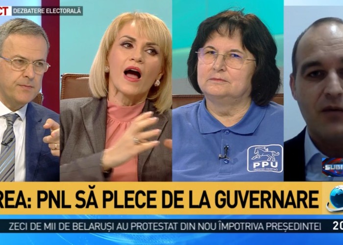 VIDEO Perseverență în a dezinforma: Firea i-a cerut demisia lui Ludovic Orban din funcția de deputat, deși i s-a atras atenția în emisiune că premierul nu e parlamentar