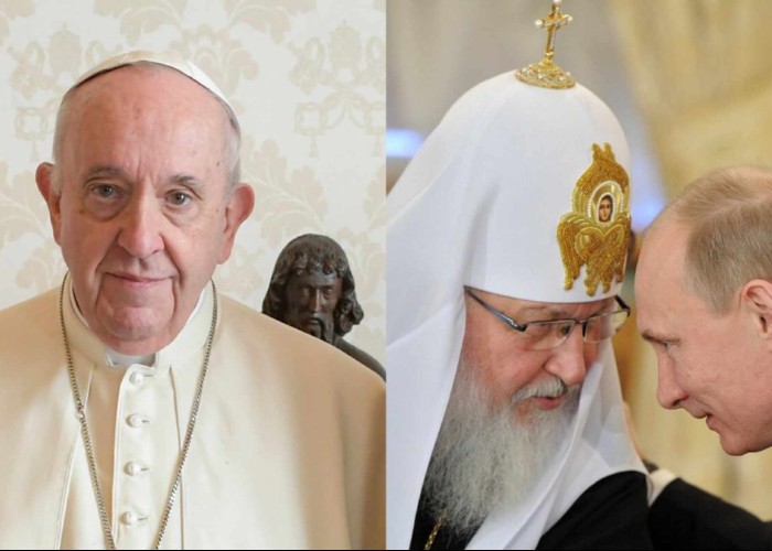 Părintele Radu Preda: ”Consecvent marxismului său, Papa Francisc cere victimei să facă pace cu agresorul, să ridice steagul alb când totul în jur este pătat cu sânge”. Despre detergentul moral