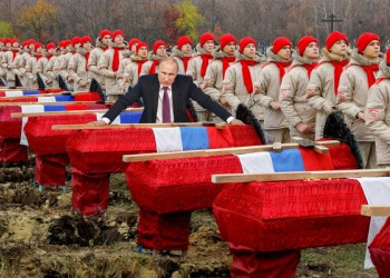 Rusia lui Putin și armata ei de strânsură, fără coloană vertebrală, care moare încet, în Ucraina