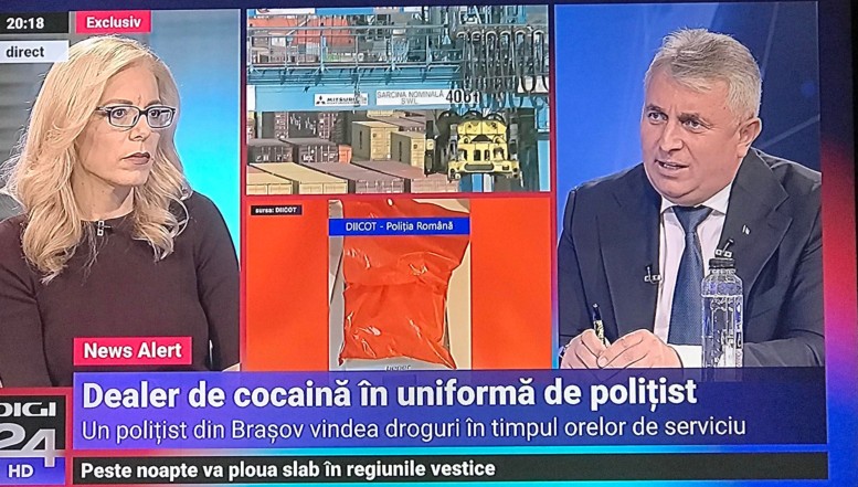 VIDEO. Debut „fulminant” la DIGI24! O fostă angajată a infractorului Sebastian Ghiță l-a chemat pe plagiatorul Lucian Bode, în mandatul căruia lupta cu traficul de droguri aproape s-a oprit, să vorbească poporului despre marile sale realizări