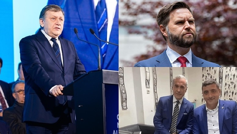 Crin Antonescu subliniază că declarațiile lui JD Vance NU vin în favoarea lui Călin Georgescu: "Nu cred că există niciun element care să susțină o asemenea teorie" / Critici adresate puterii de la București: "Se simte faptul că Vance nu a avut până acum un interlocutor oficial din România" / "Trebuie să ne întărim democrația pentru noi, nu pentru că ne-o cer puternicii lumii"