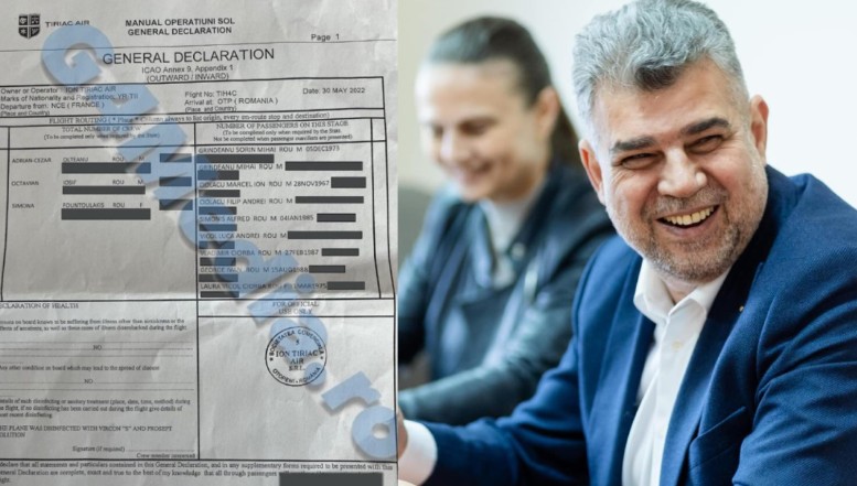 Bombă! Cariera politică a lui Ciolacu e praf și pulbere! G4media publică documentul din care rezultă că premierul și colegii de la PSD - Grindeanu, Simonis și Laura Vicol - au zburat cu avion închiriat de dubioasa companie Nordis / „Marcel Ciolacu trebuie să își dea demisia astăzi! Să iasă din politică!”