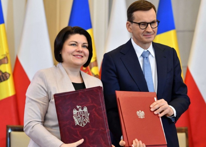 Mateusz Morawiecki, întâlnire importantă cu Natalia Gavrilița: "Polonia va fi un bun ambasador al Republicii Moldova la Bruxelles!"