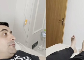 George Simion a căzut la pat după scandalurile din AUR. Liderul aurist nu se tratează însă cu leacuri suveraniste, gen pătrunjel dacic și usturoi sfințit, ci cu perfuzii și medicație alopată