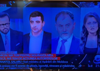 Antena 3 CNN îl spală pe George Simion de acuzațiile privind legăturile sale cu FSB, linșându-l mizerabil pe Anatol Șalaru, fost ministru al Apărării în R.Moldova. Cum le promovează Gâdea și Oana Zamfir pe slugile lui Plahotniuc