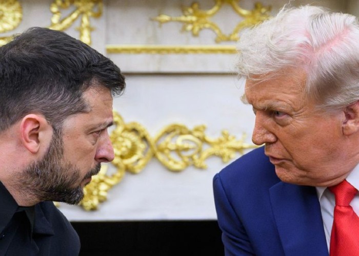 Trump îl compară pe Zelenski cu P.T. Barnum, întemeietorul unui renumit circ din Statele Unite. Și îl acuză pe Biden că ar fi periclitat rezervele de armament americane, oferind Ucrainei arme gratis