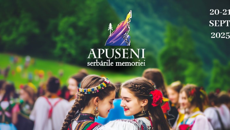 20-21 septembrie. Evenimentul ”Apuseni – Serbările Memoriei”. Surprizele organizatorilor: o drumeție cu poveste pe urmele partizanilor din Gruparea ”Șușman” de la Răchițele, o expoziție dedicată icoanelor pictate de Teodor Sușman jr și un spectacol tradițional oferit de Răzvan Roșu împreună cu grupul folcloric "Glasul Moților". Vă așteptăm!