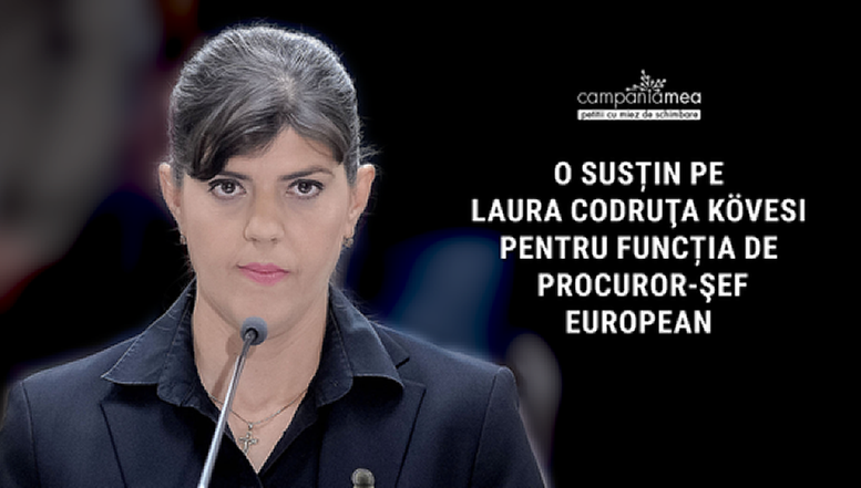 BREAKING NEWS Negocierile privind accederea Laurei Codruța Kovesi în funcția de procuror-șef european s-ar putea relua după alegerile europarlamentare