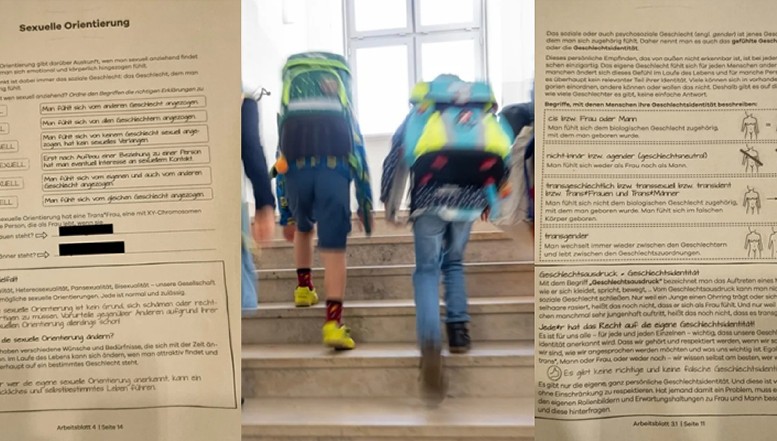 În școlile din Renania de Nord-Westfalia schimbarea de sex este promovată în materialele didactice