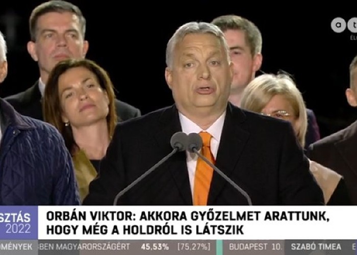 Alegeri Ungaria. Partidul lui Viktor Orban obține o victorie categorică. Premierul maghiar l-a numit pe Volodimir Zelenski unul dintre adversarii săi, alături de „birocrații” de la Bruxelles și „imperiul Soros”