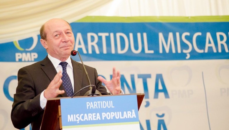 Traian Băsescu deschide lista PMP de candidați la europarlamentare. Cine sunt ceilați care candidează