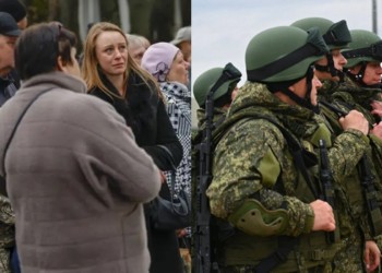 Scene de disperare la granița cu Ucraina: soțiile unor militari ruși cer să le fie aduși înapoi acasă bărbații răniți care se află în prima linie