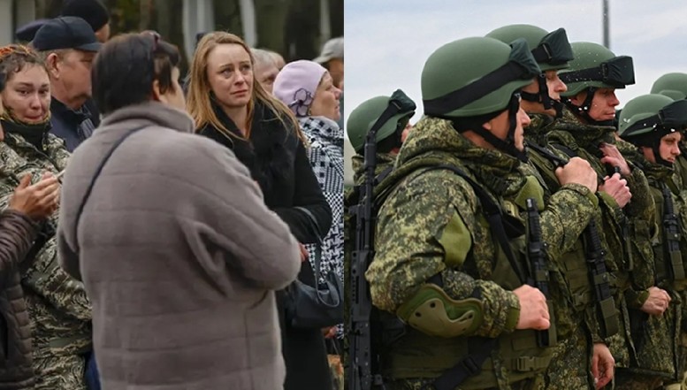 Scene de disperare la granița cu Ucraina: soțiile unor militari ruși cer să le fie aduși înapoi acasă bărbații răniți care se află în prima linie