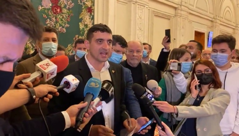 VIDEO. Cum a râs în hohote tot Parlamentul de George Simion și bufonii de la AUR care au chiulit de la muncă în „semn de solidaritate cu românii”