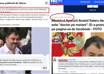 Ordin pe unitate. Anatol Șalaru, atacat și jignit suburban de unchiul de la Focșani al lui George Simion, de avocata infractoarei Elena Udrea și de ultra-dubiosul Valeriu Munteanu, deputat AUR și frate al lui Ruslan Munteanu, director adjunct în cadrul SIS Moldova în perioada arestatului Alexandru Bălan
