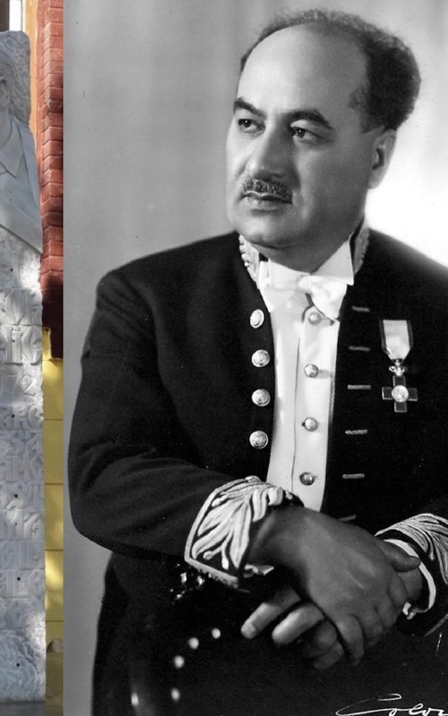 Statuia-lui-Nichifor-Crainic-de-la-Bulbucata