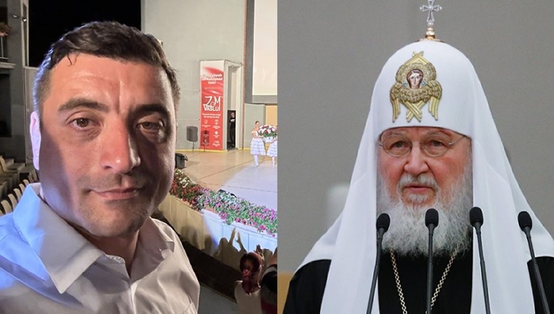 George Simion, mâhnit că Parlamentul Ucrainei a decis interzicerea organizațiilor religioase afiliate Rusiei. "Respectiva biserică nu face parte din organizații teroriste și altele de genul ăsta!", debitează candidatul AUR la prezidențiale, ignorând crimele pe care hoardele ruse le comit în Ucraina cu binecuvântarea patriarhului Kirill