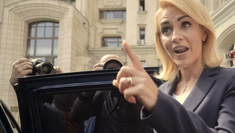 VIDEO. Procesomana generală Gabriela Firea smiorcăie pe Facebook, reclamând că protestatarul Cristian Dide vrea să-i ia viața