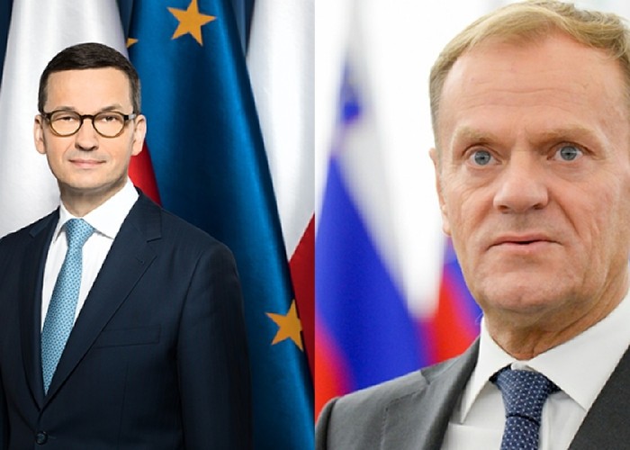 Conflictul ruso-ucrainean amplifică disputa dintre principalele partide poloneze. Premierul Poloniei: "Tusk se uită la pistolul îndreptat de Putin și pretinde că e un pistol cu apă"