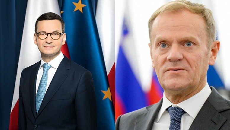 Conflictul ruso-ucrainean amplifică disputa dintre principalele partide poloneze. Premierul Poloniei: "Tusk se uită la pistolul îndreptat de Putin și pretinde că e un pistol cu apă"