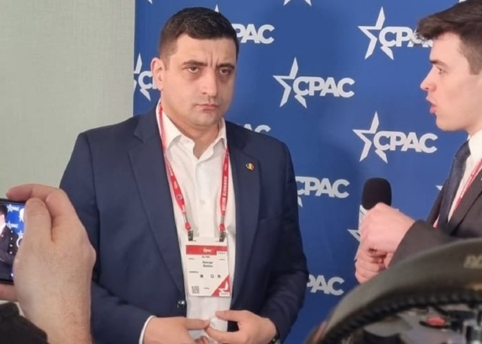 VIDEO George Simion s-a făcut de râs la Washington exact în domeniul în care spune că a absolvit un master. Gafa monumentală făcută de președintele AUR la CPAC 2024: "Spre deosebire de Germania, noi am experimentat pericolul totalitarismului"