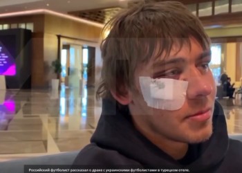 VIDEO. Conflict violent între fotbaliștii ucraineni de la FK Minaj și rușii de la Șinnik Iaroslavl, într-un un hotel din Antalya  / Mai mulți sportivi ruși au ajuns la spital desfigurați și cu coaste rupte