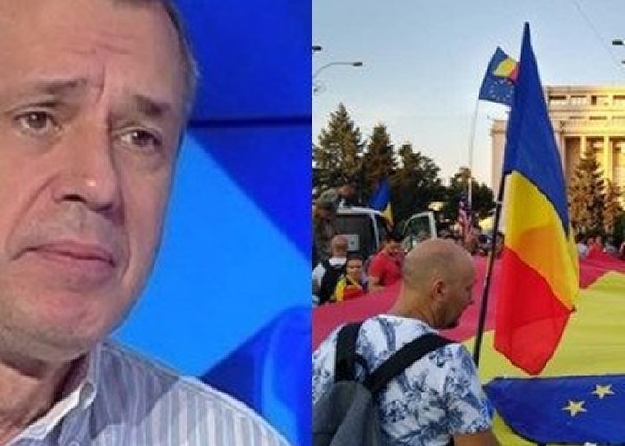 Pseudo-jurnalistul Mugur Ciuvică delirează conspirații privind protestul din 10 august: A fost o fâsâială de miting fără banii lui Soros