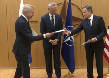 VIDEO. Zi istorică! Finlanda a devenit cel de-al 31-lea membru al NATO / „Finlanda este mai în siguranță, iar Alianța este mai puternică”