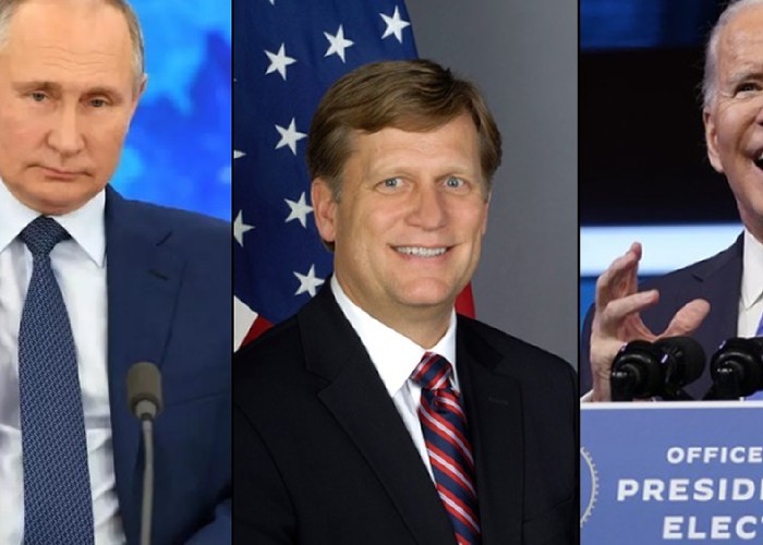 „Biden nu-și face iluzii despre Putin. Îl cunoaște prea bine!”  Michael McFaul, fost ambasador american la Moscova, ne liniștește:  „Nu va exista o a doua resetare în relația SUA- Rusia”.
