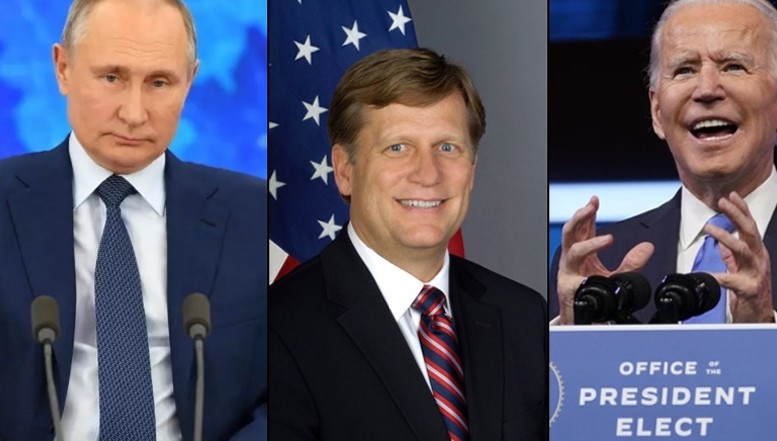 „Biden nu-și face iluzii despre Putin. Îl cunoaște prea bine!”  Michael McFaul, fost ambasador american la Moscova, ne liniștește:  „Nu va exista o a doua resetare în relația SUA- Rusia”.
